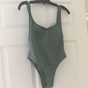Green one peice